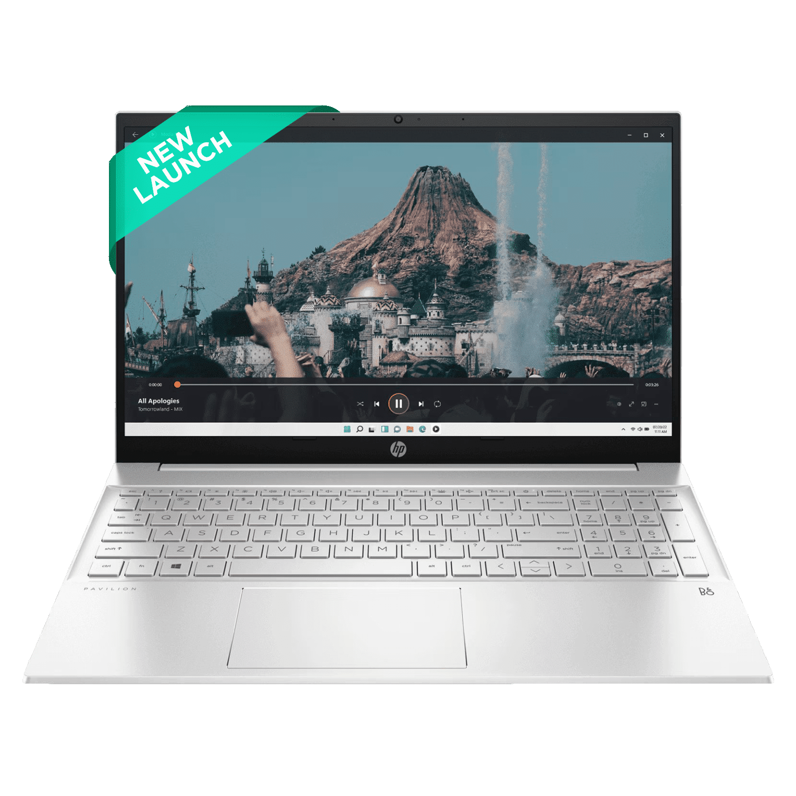 HP Pavilion 15 eh3036AU AMD Ryzen 5 7530U Thin & Light Laptop (8GB, 512GB SSD, Windows 11 Home, 15.6 inch Full HD Display, MS Office 2021, Silver, 1.75 KG)