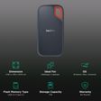 SanDisk Extreme 1TB USB Type-C (3.2) Portable Solid State Drive (IP65 Water and Dust Resistance, Black)_3