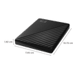WD My Passport 2TB USB 3.2 Hard Disk Drive (Slim and Durable Design, WDBYVG0020BBK-WESN, Black)_2