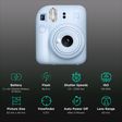 FUJIFILM Instax Mini 12 Instant Camera with 10 Instant Films (Pastel Blue)_2