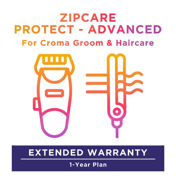 ZipCare Protect - Advanced 1 Year for Croma Groom & Haircare_1