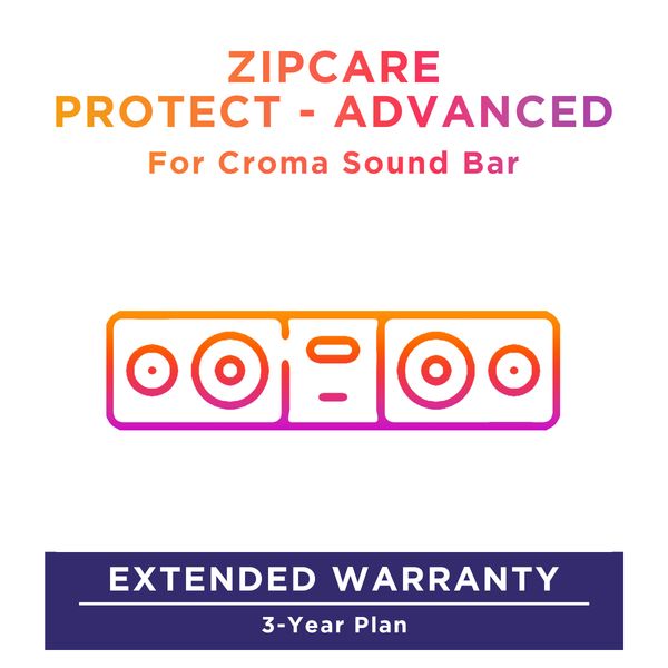 ZipCare Protect - Advanced 3 Years for Croma Soundbar_1