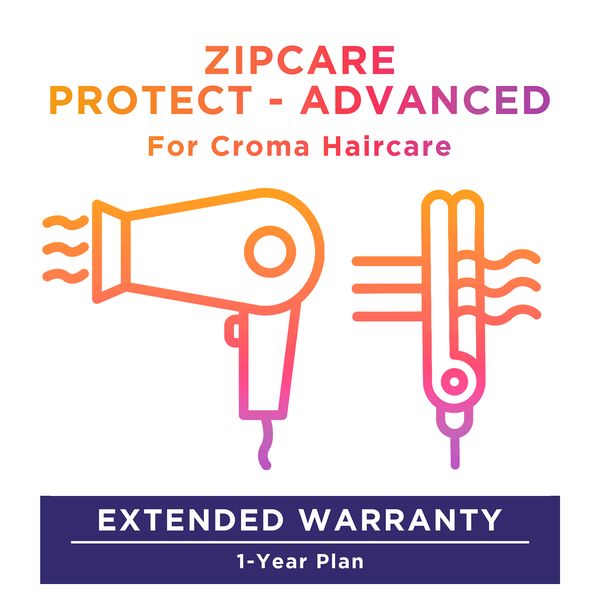 ZipCare Protect - Advanced 1 Year for Croma Haircare_1