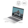 HP Pavilion 16-af0028TU Intel Core Ultra 7 155U Laptop Thin & Light (16GB, 512GB SSD, Windows 11 Home, 16 inch WUXGA Display, MS Office 2021, Natural Silver Aluminum, 1.77 KG)_2