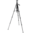 Croma 163cm Adjustable Tripod for Mobile and Camera (4 Section Height Adjustment, Black)_4