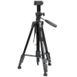 Croma 163cm Adjustable Tripod for Mobile and Camera (4 Section Height Adjustment, Black)_1
