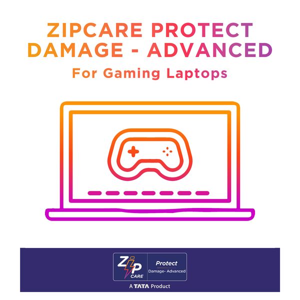 ZipCare Protect Damage Advanced for Gaming Laptops (Rs. 100000 - Rs. 110000) - 1 Year_1