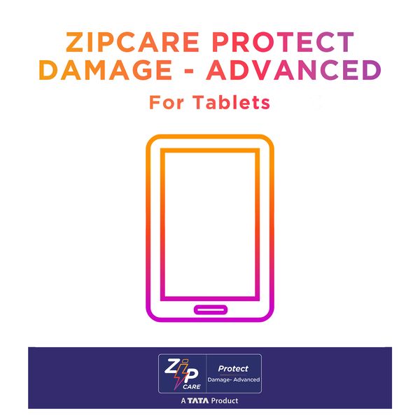 ZipCare Protect Damage Advanced for Tablets (Rs. 120000 - Rs. 140000) - 1 Year_1