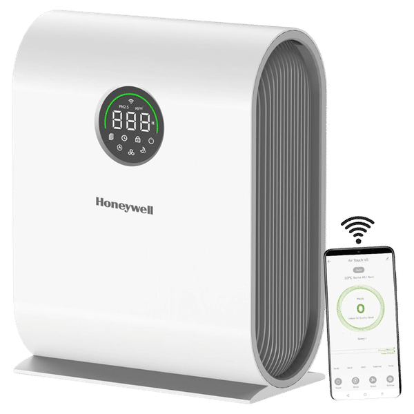 Honeywell Air Touch V5 Air Purifier (Activated Carbon Filter, HC000027/AP/V5, White)_1