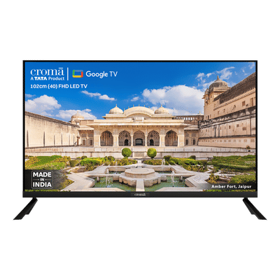 Croma 102 cm (40 inch) Full HD LED Smart Google TV with Dolby Audio 