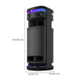 SONY ULT TOWER 10 Bluetooth Party Speaker with Mic (360 Degree Party Light, Black)_3
