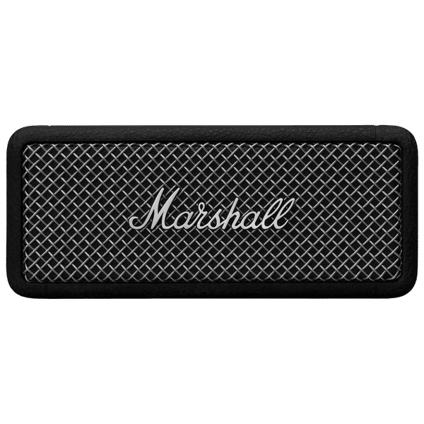 Marshall Emberton II 20W Portable Bluetooth Speaker (IP67 Water Proof, True Stereophonic 360Degree Sound, Stereo, Black and Steel)_1
