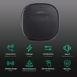 BOSE SoundLink Micro 5W Portable Bluetooth Speaker (IPX67 Water Resistant, Stereo Sound, Mono Speaker, Black)_2