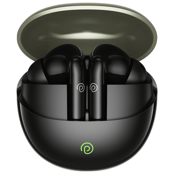 pTron Zenbuds Evo TWS Earbuds with Environmental Noise Cancellation (IPX5 Water Resistant, Immersive Stereo Sound, Black)_1