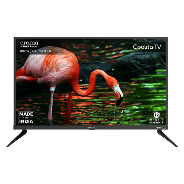 Croma 80 cm (32 inch) HD Ready LED Smart Linux TV with Dolby Audio_1
