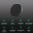 amazon Echo Pop with Built-in Alexa Smart Wi-Fi Speaker (Balanced Bass, Black)_2