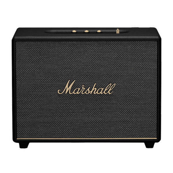 Marshall Woburn III Bluetooth Speaker (Future-Proof Technology, Stereo Channel, Black)_1