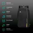 Aristocrat NOVA 500D PU Laptop Backpack for 14 Inch Laptop (Spacious Compartment, Black)_2