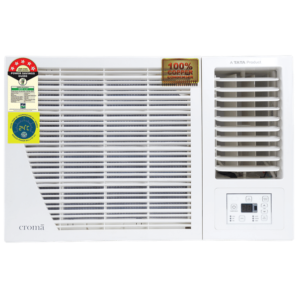 Croma 4 in 1 Convertible 1.5 Ton 5 Star Inverter Window AC with Dust Filter (Copper Condenser, CRLA018WIF199404)_1