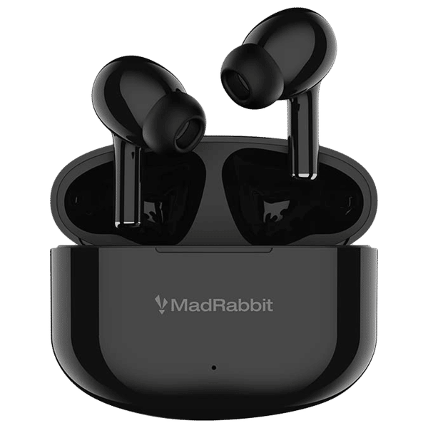 MadRabbit Soul Buds Alpha TWS Earbuds with Noise Isolation (IPX5 Water Resistant, Fast Charging, Black)_1