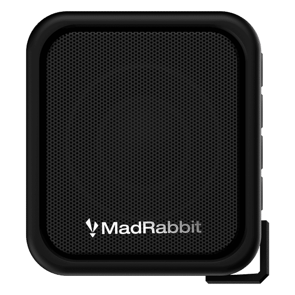 MadRabbit Sound Rock 5W Portable Bluetooth Speaker (IP47 Water Resistant, Low Latency, Mono Channel, Black)_1