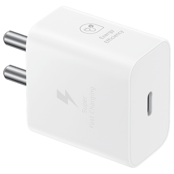 SAMSUNG 25W Type C Fast Charger (Adapter Only, Support PD 3.0 PPS, White)_1
