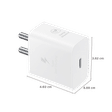 SAMSUNG 25W Type C Fast Charger (Adapter Only, Support PD 3.0 PPS, White)_3