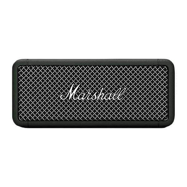 Marshall Emberton 20W Portable Bluetooth Speaker (IPX7 Water Resistant, Superior Signature Sound, Stereo Channel, Forest)_1