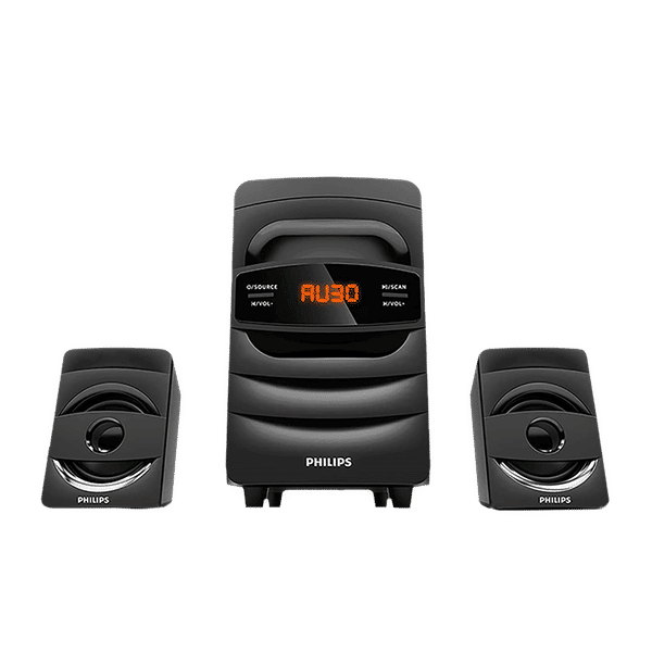 PHILIPS 31W Multimedia Speaker (Surround Sound, 2.1 Channel, Black)_1
