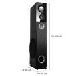 ZEBRONICS Zeb-BT9500 100W Multimedia Speaker (LED Display, 2.0 Channel, Black)_4