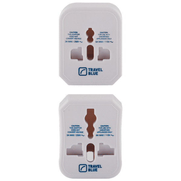 TRAVEL BLUE Worldwide Travel Adaptor Set (178, Blue)_1