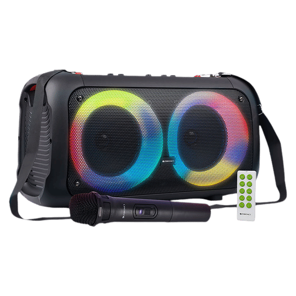 ZEBRONICS Zeb-Thump 400 40W Bluetooth Party Speaker with Mic (10 Hours Playtime, Mono Channel, Black)_1