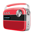SAREGAMA Carvaan Premium Pop 6W Portable Speaker (Pre-loaded 5000 Evergreen Hindi Songs, 2.0Channel, SC230, Coral Pink)_3