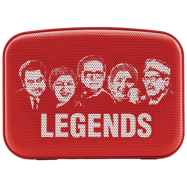 SAREGAMA Carvaan Mini 2.0 5 Watts Bengali Portable Bluetooth Speakers (351 Pre-loaded Songs, SCM04, Sunset Red)_1
