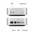 Apple Mac mini M4 Chip 2024 Mini Tower (16GB, 256GB SSD, Apple 10-core GPU, macOS Sequoia, Silver) _2