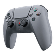 SONY DualSense 30th Anniversary Limited Edition Wireless Gaming Controller for PlayStation 5 (Built-in Microphone, CFI-ZCT1W30X, Silver)_2