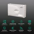 V-GUARD 15 Amps Voltage Stabilizer For Washing Machine, Dishwasher and Microwave Oven (160 - 270V Voltage Range, Thermal Overload Protection, VMSD 500, White)_2