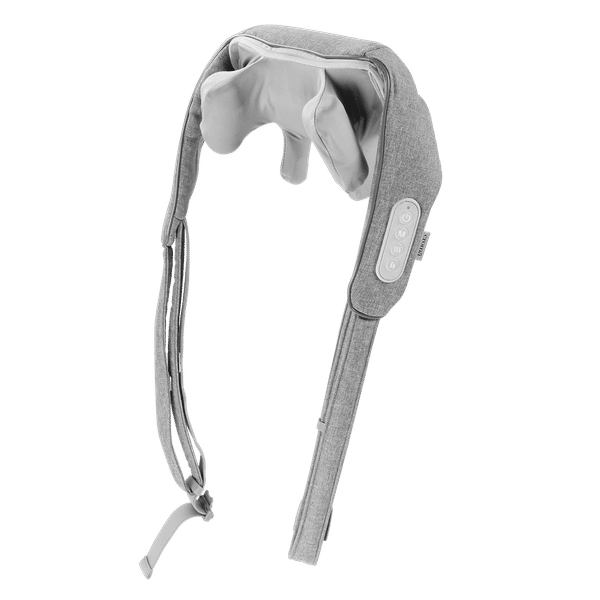 Croma Neck and Shoulder Massager (Zipped Fabric, Grey)_1