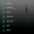 Croma 163cm Adjustable Tripod for Mobile and Camera (4 Section Height Adjustment, Black)_2
