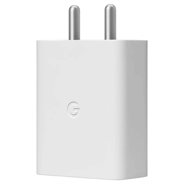 Google 30W Type C Fast Charger (Adapter Only, Wall Mount, White)_1