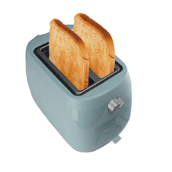 Croma 800W 2 Slice Pop-Up Toaster with Removable Crumb Tray (Green)_1