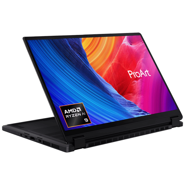 ASUS ProArt PX13 HN7306WU-LX001WS AMD Ryzen AI 9 Touchscreen Gaming Laptop (24GB, 1TB SSD, Windows 11 Home, 6GB Graphics, 13.3 inch 60 Hz OLED Display, NVIDIA GeForce RTX 4050, MS Office Home & Student 2021, Nano Black, 1.38 KG)_1