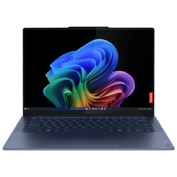 Lenovo Yoga Slim 7x Snapdragon X Elite X1E 9th Gen Touchscreen Thin & Light Laptop (32GB, 1TB SSD, Windows 11 Home, 14.5 inch OLED Display, MS Office 2021, Cosmic Blue, 1.28 KG)_1