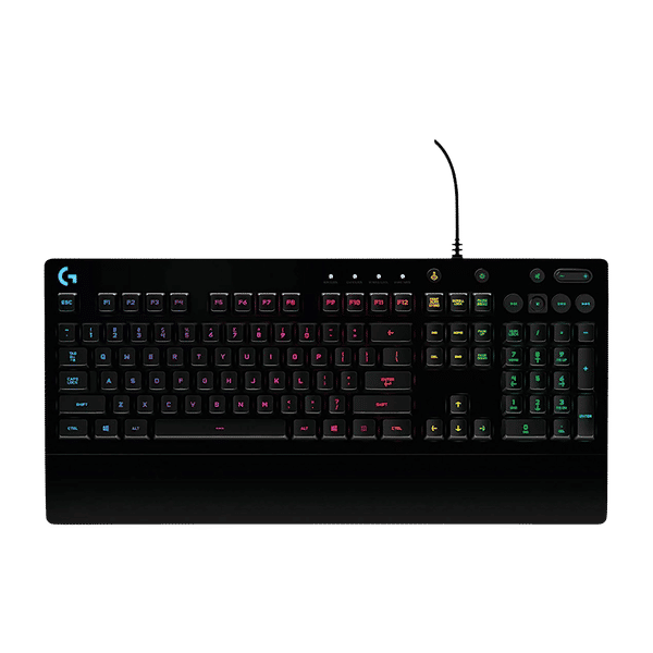 logitech G213 Prodigy Wired Gaming Keyboard with Backlit Keys (Spill Resistant, Black)_1