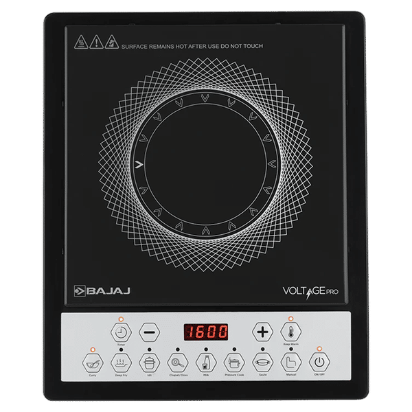 BAJAJ 160TS Neo 1600W Induction Cooktop with 9 Preset Menus_1