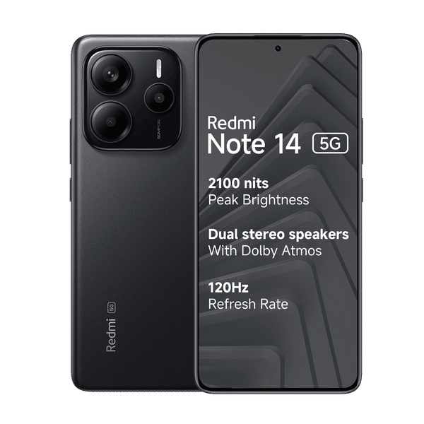 Redmi Note 14 5G (6GB RAM, 128GB, Titan Black)_1