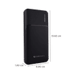 ZEBRONICS 10000 mAh Power Bank (2 Type A, 1 Type C & 1 Micro USB Ports, LED Indicator, Black)_2