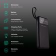 ZEBRONICS 10000 mAh Power Bank (3 Type A, 2 Type C 2 Micro USB & 1 Lighting Port, Percentage LED Display, Black)_3