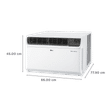LG TW 4 in 1 Convertible 1.5 Ton 5 Star Dual Inverter Window AC with Dust Filter (Copper Condenser, TW-Q18WUZA.ASLG)_4