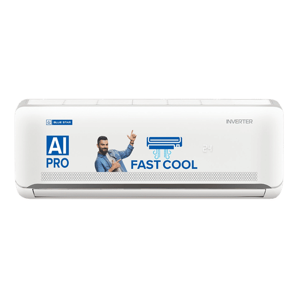 Blue Star N Series 5 in 1 Convertible 1.5 Ton 5 Star Inverter Split Smart AC with Voice Command Technology (Copper Condenser, IC518NNURS)_1